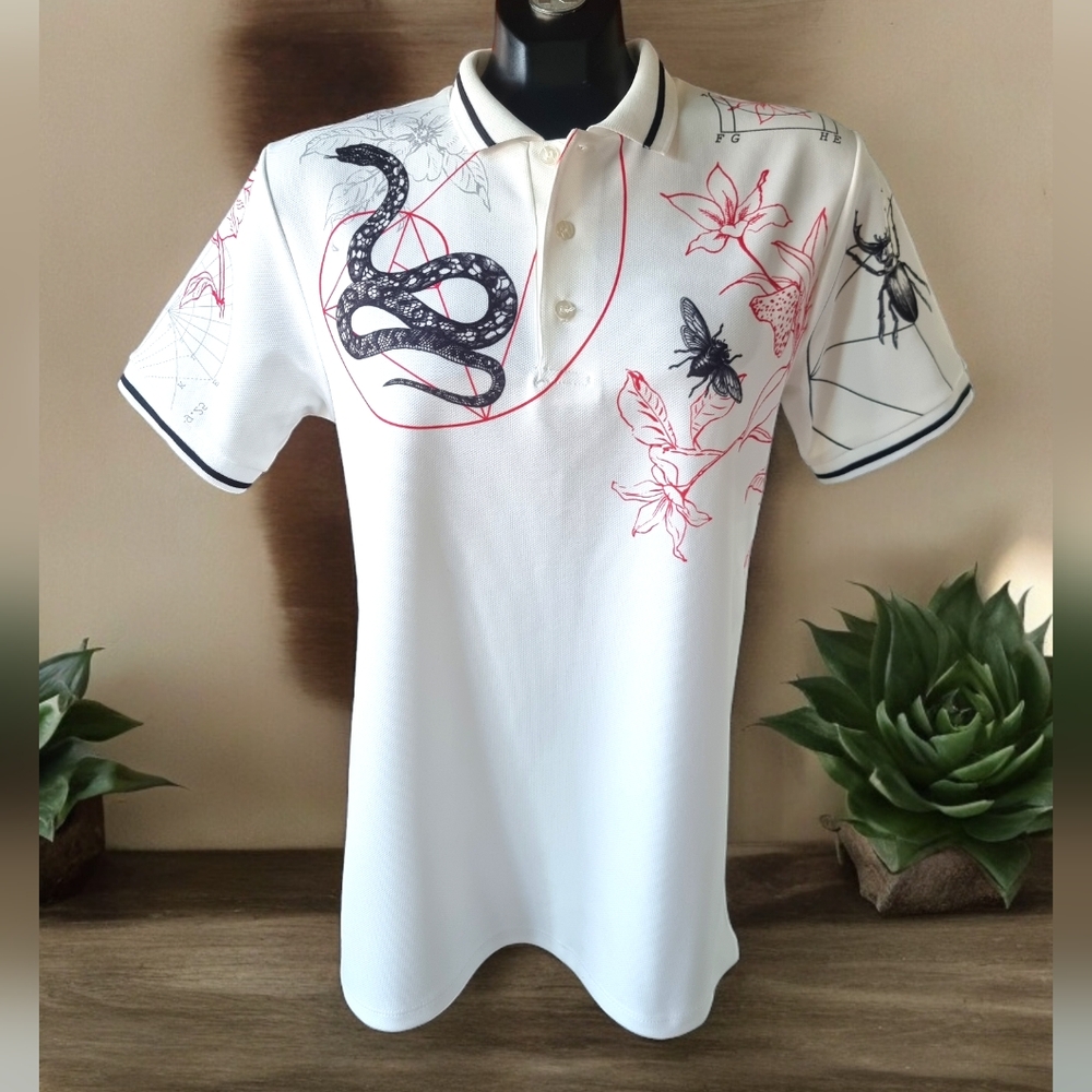Zara Insect Polo Shirt for Men